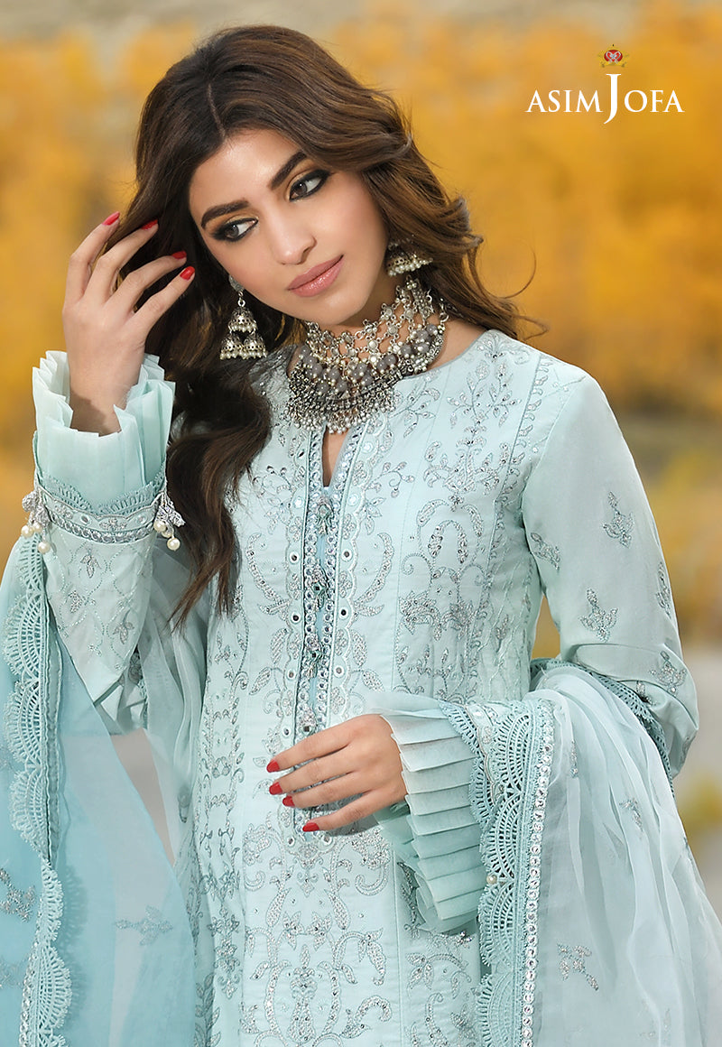 AJSL-11 EMBROIDERED LAWN 3 PCS
