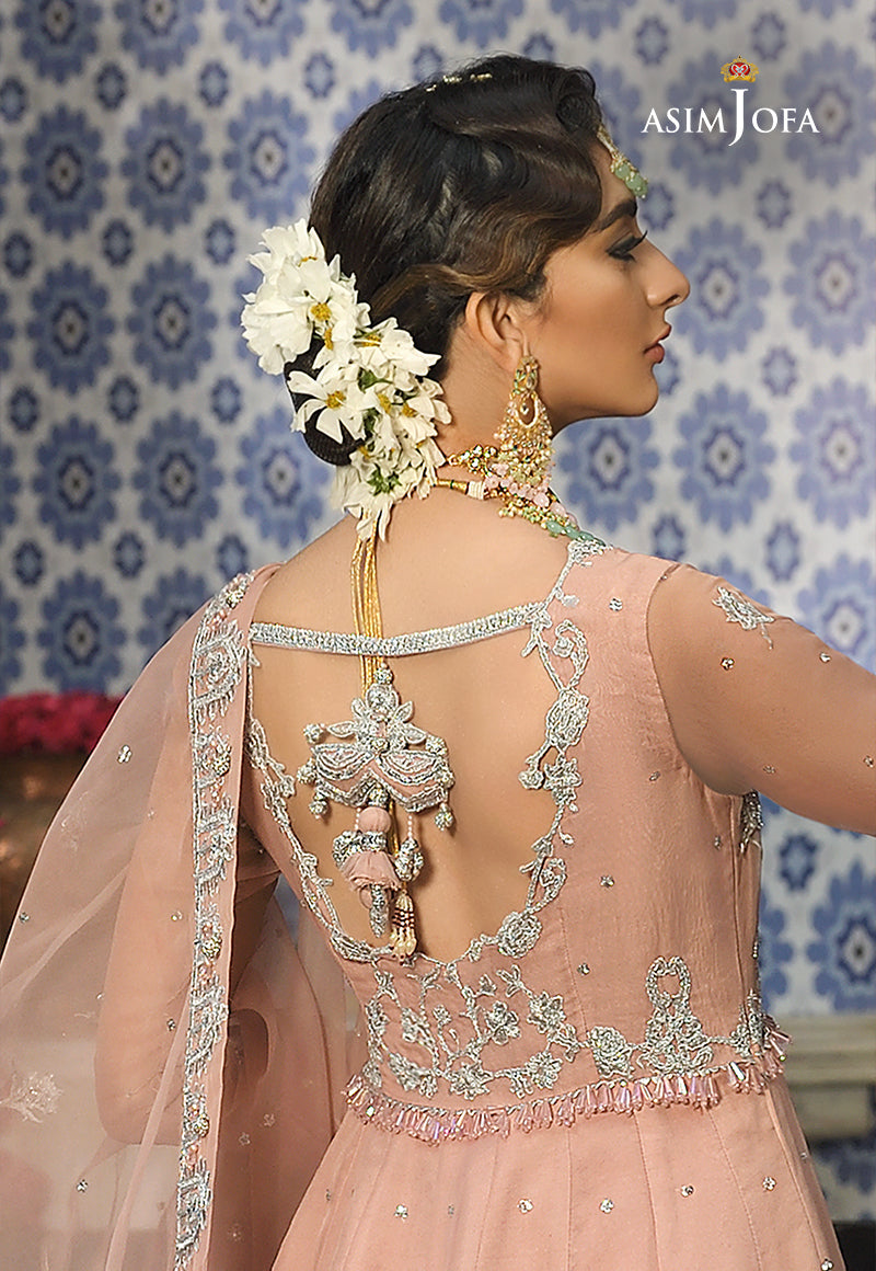 AJR-13 EMBROIDERED ORGANZA 3 PCS