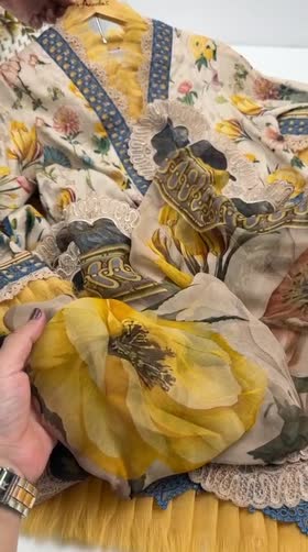 Aneelas Lawn Print Emb Shirt PRINT ONLY Chiffon Duppata [SPR-26-42-B] [Dispatch Time 2 Months]