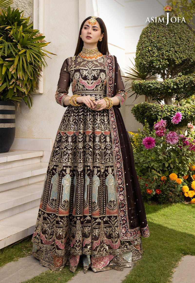 AJHJ-16 EMBROIDERED CHIFFON 3 PCS
