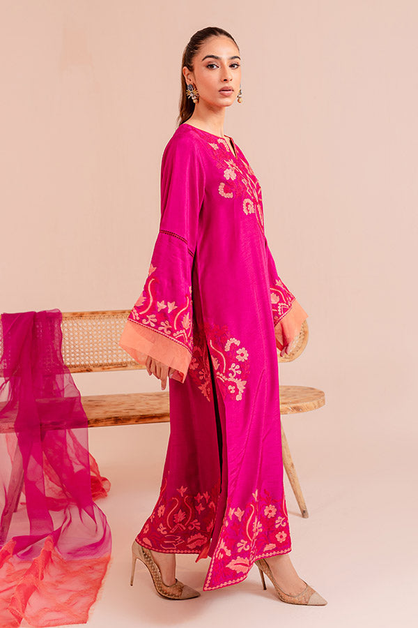 Soiree - Fuschia Silk Soiree