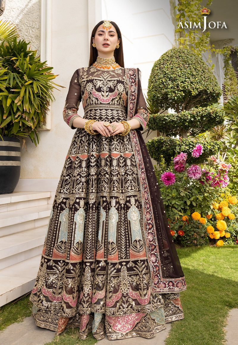 AJHJ-16 EMBROIDERED CHIFFON 3 PCS