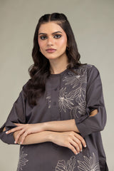 Gray Poplin Shirt