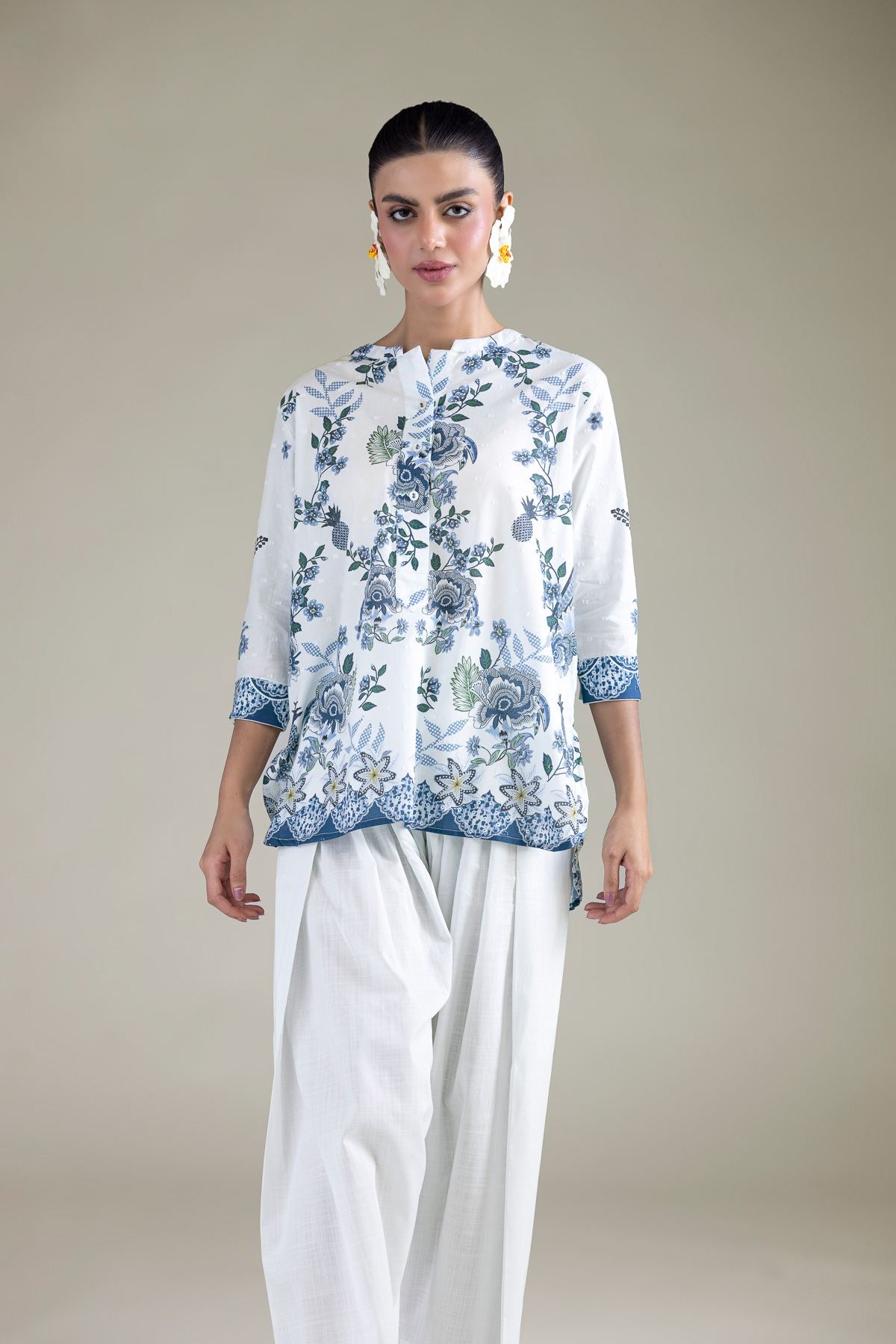 Short Cambric Shirt
