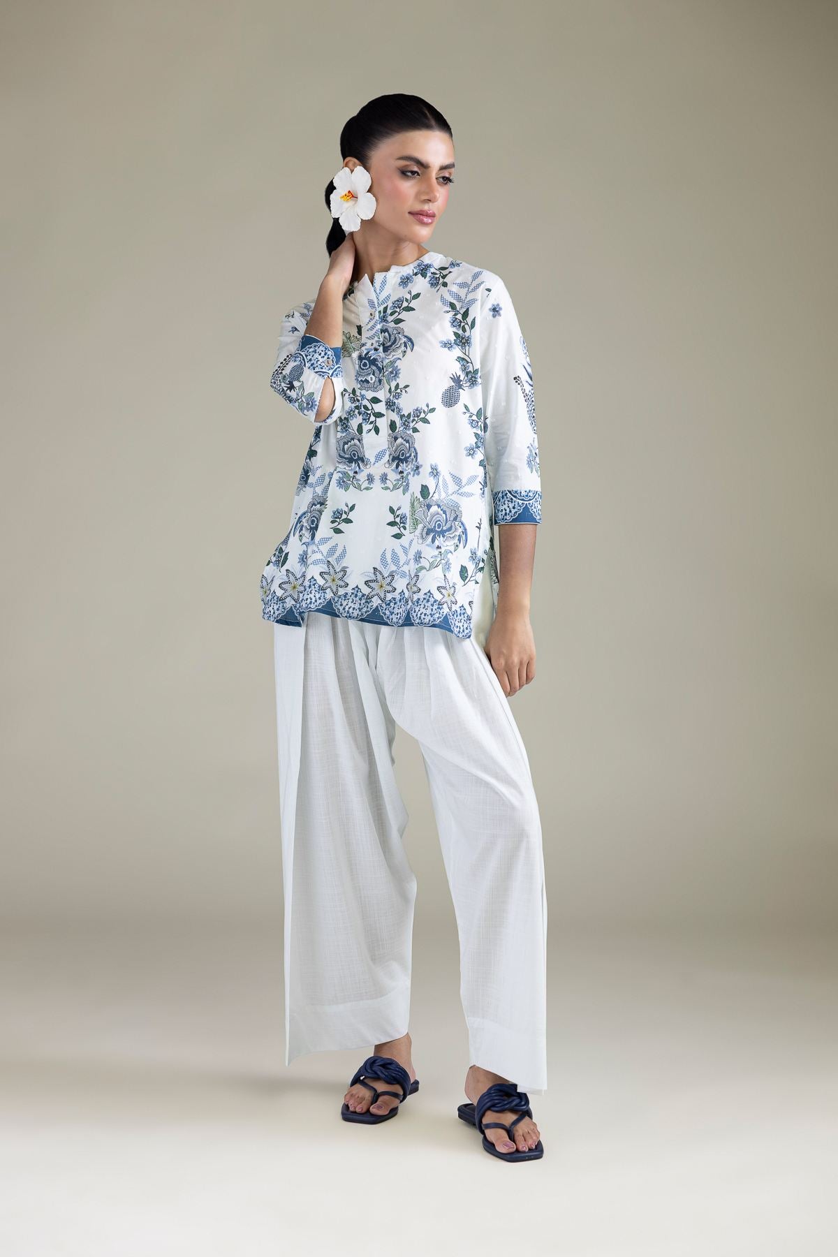 Short Cambric Shirt