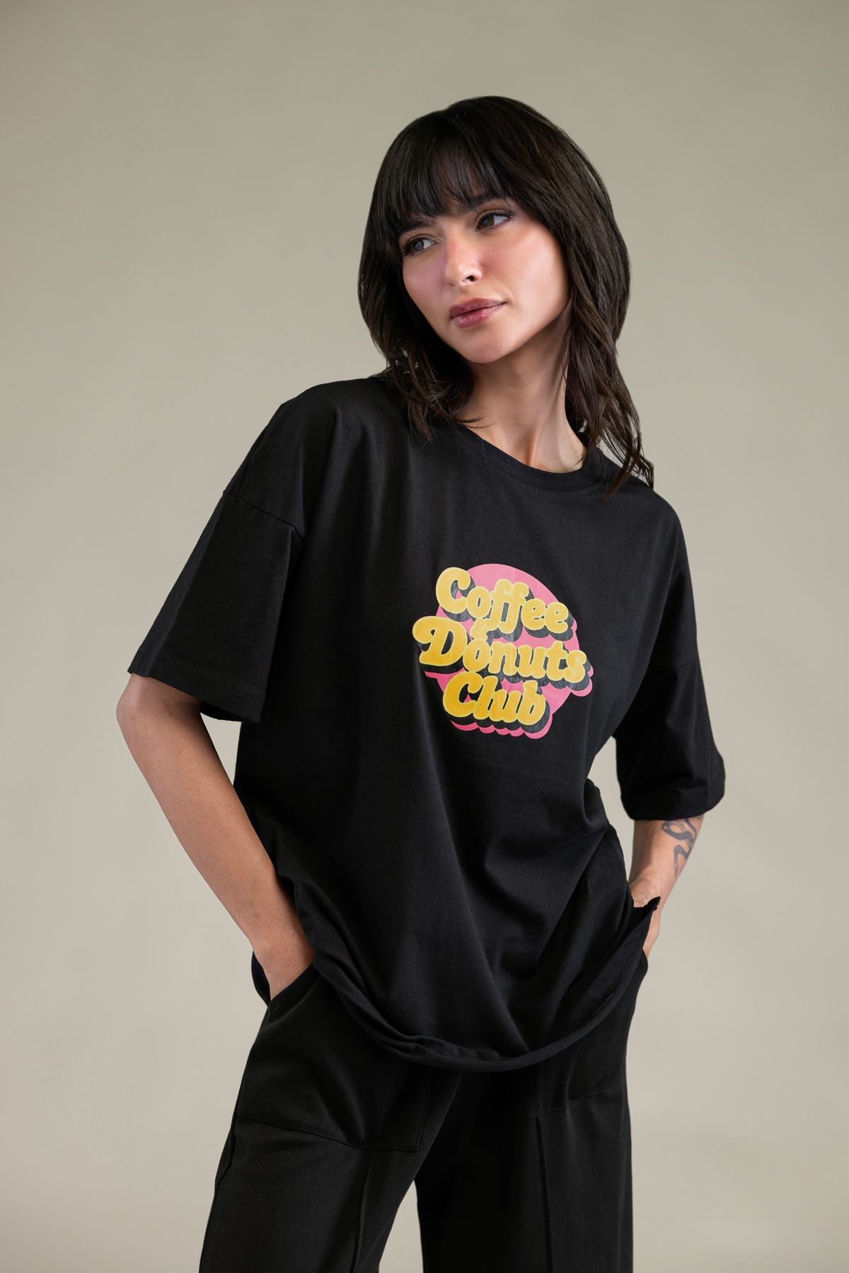 Short Black T-Shirt
