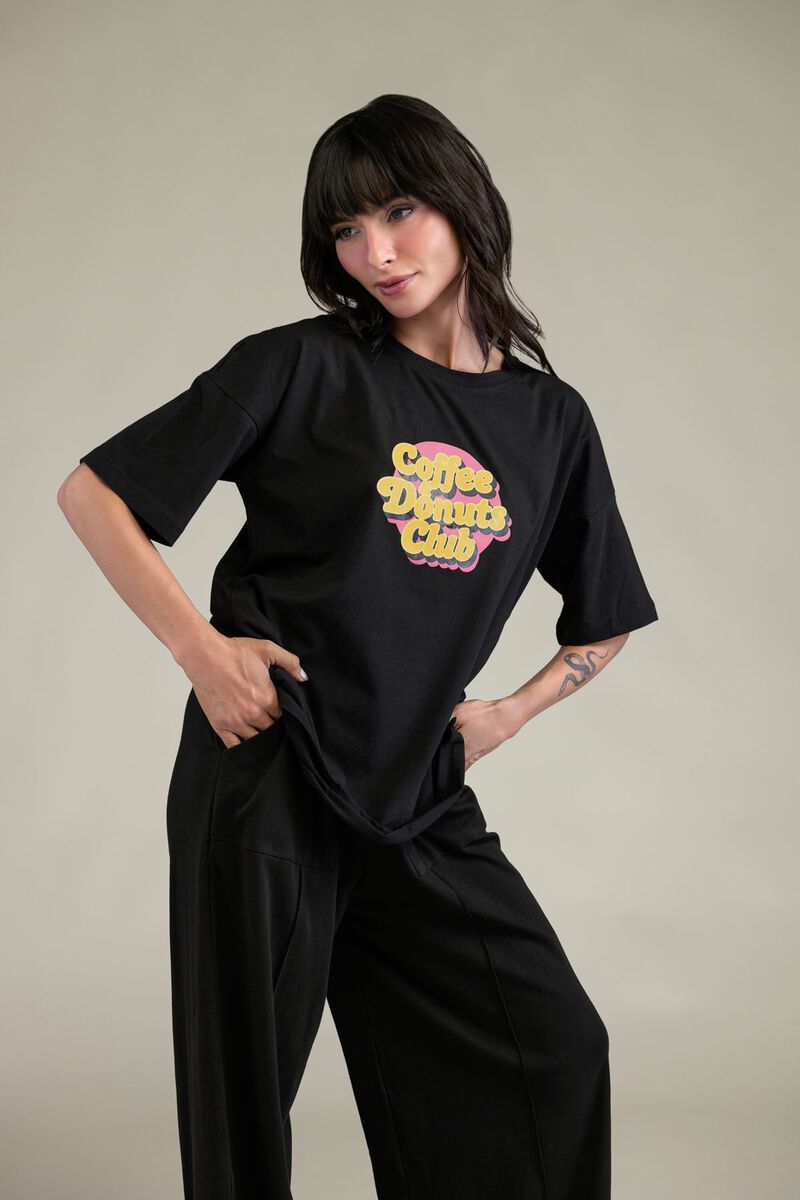 Short Black T-Shirt