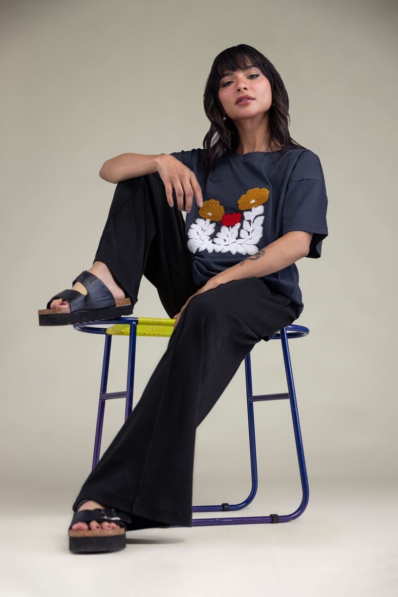 Short Floral T-Shirt