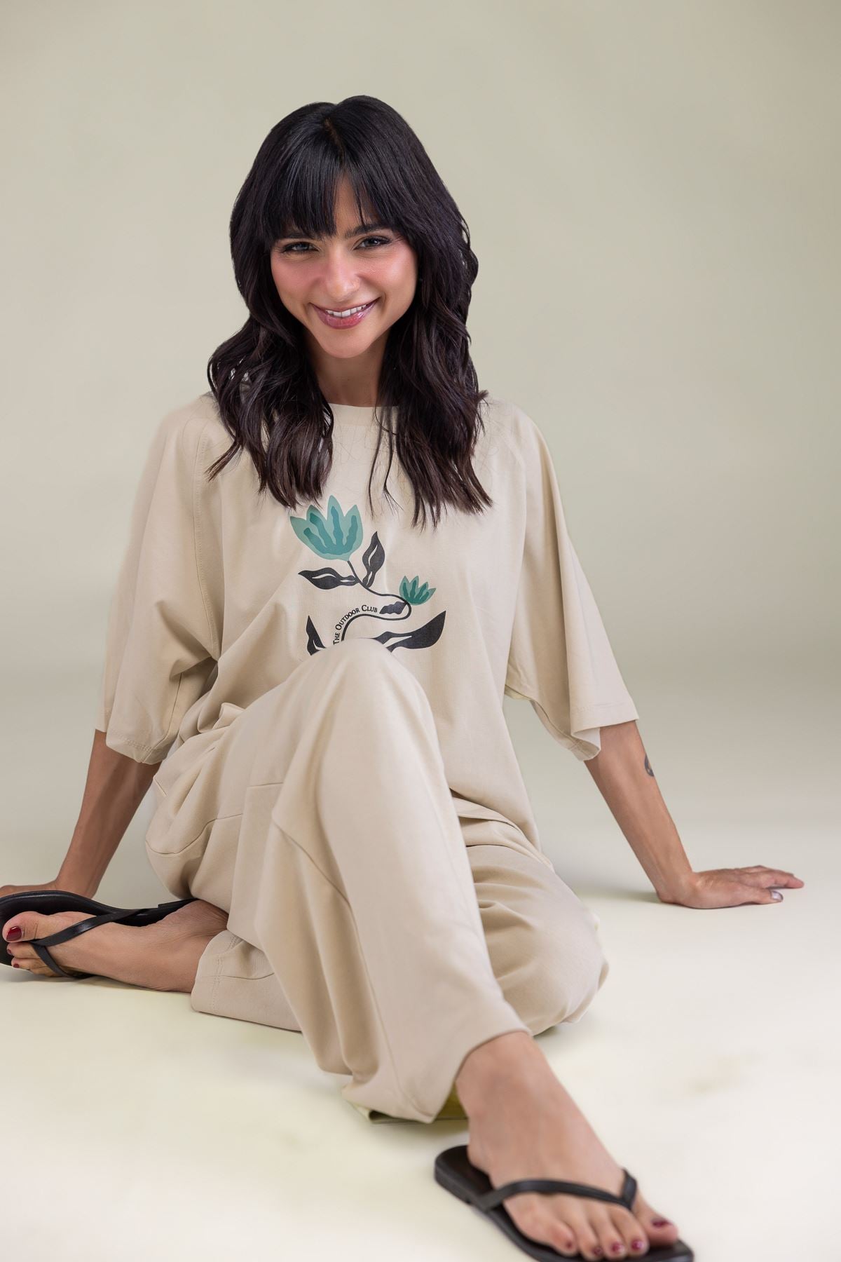Short Floral T-Shirt