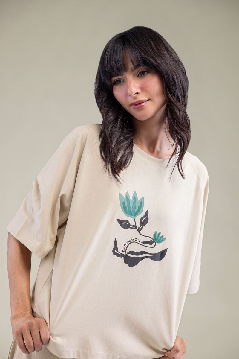 Short Floral T-Shirt