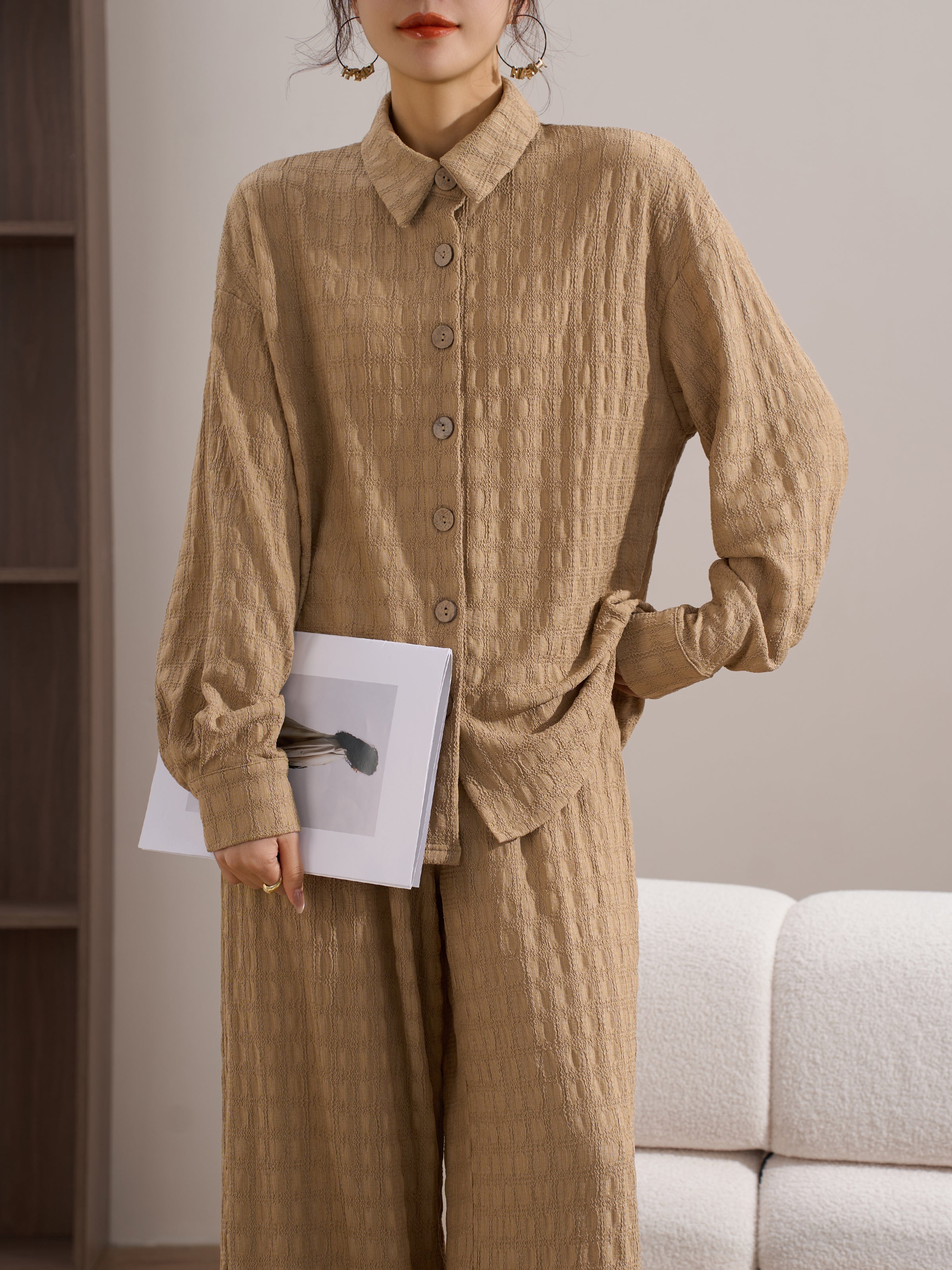 Fornells Textured Summer Suit