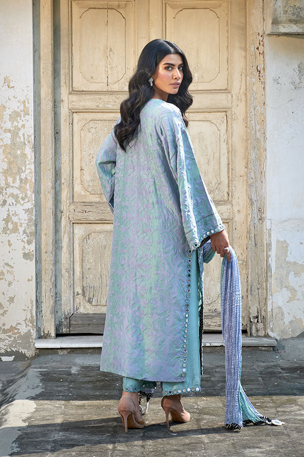 Reshmi Daastan - Lavender and Blue