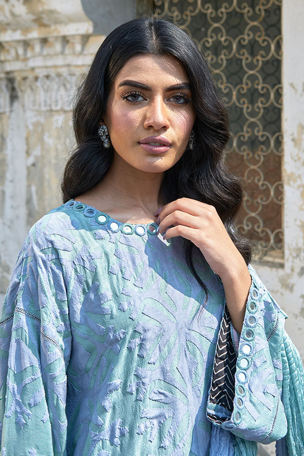 Reshmi Daastan - Lavender and Blue