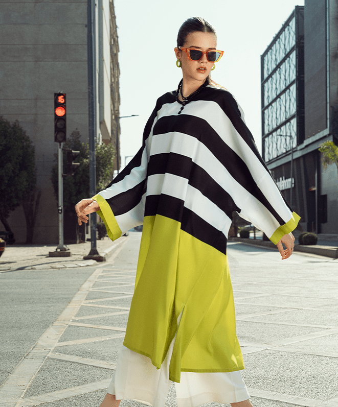 Neon Nights Stitched (1-Piece) OVERSIZED / BOXY TOP