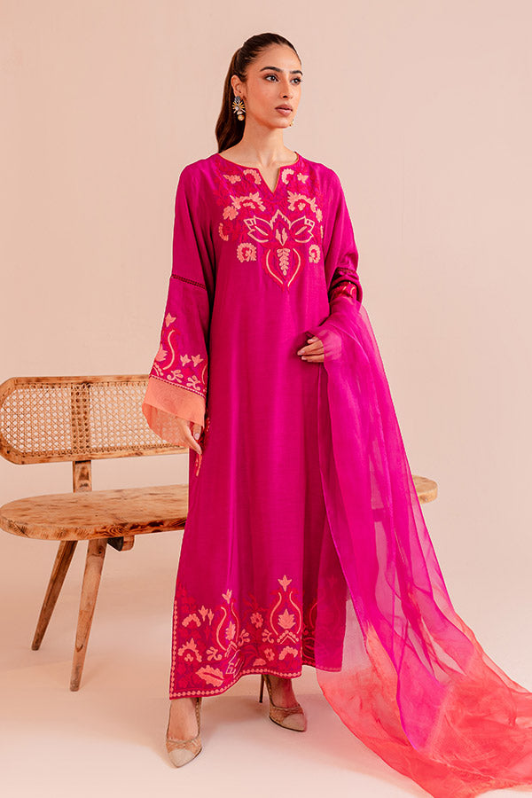 Soiree - Fuschia Silk Soiree