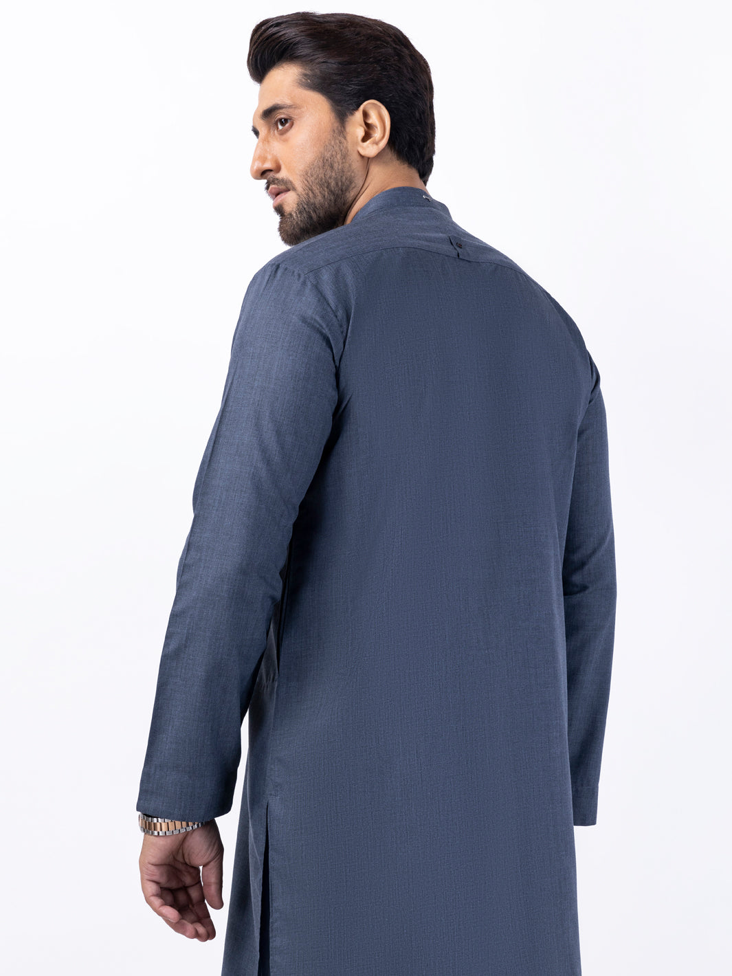 Grey Blended Kurta Trouser - AL-KT-3066