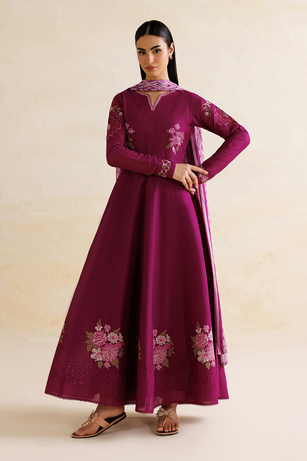 EMBROIDERED LAWN PR-1334
