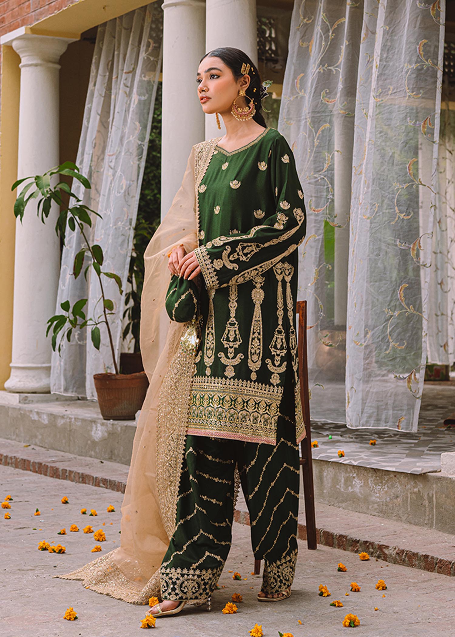 Printed Blended Kurta