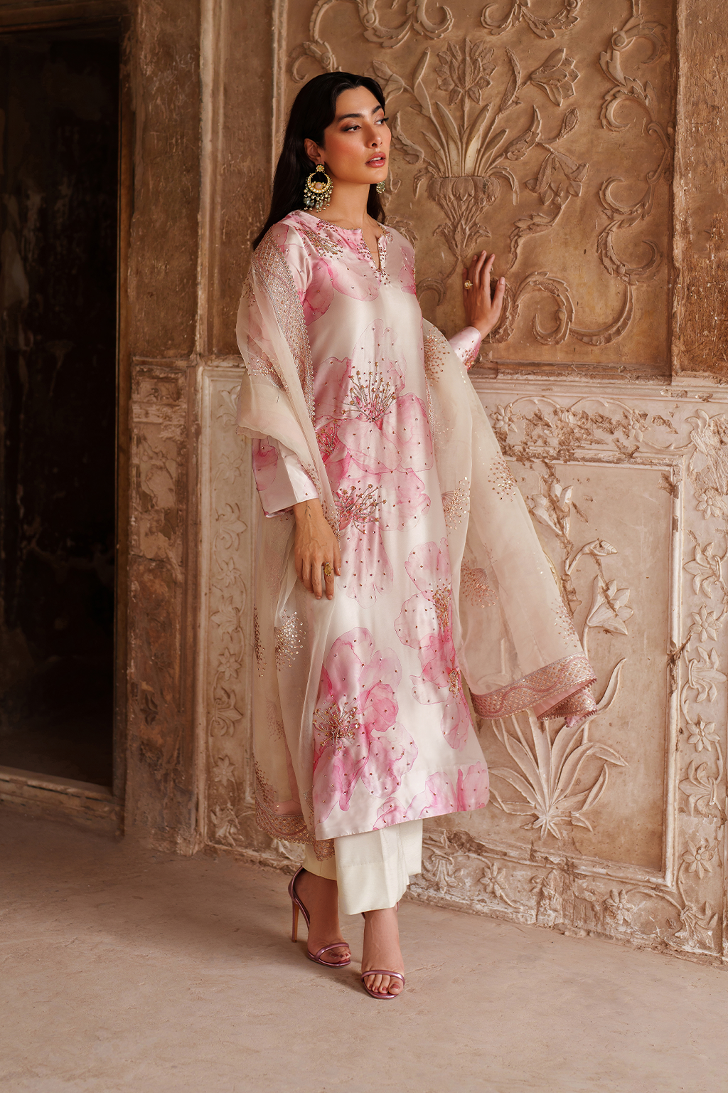 UE-547  Printed Charmeuse