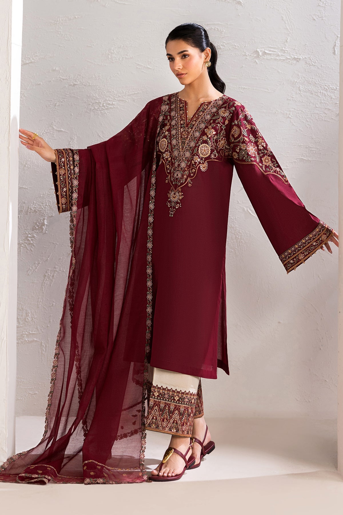 EMBROIDERED JACQUARD PR-1264