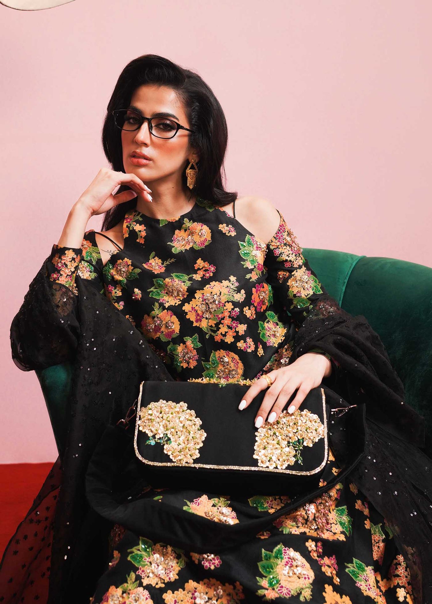 Maisuri Printed Dupatta (as Shown)
