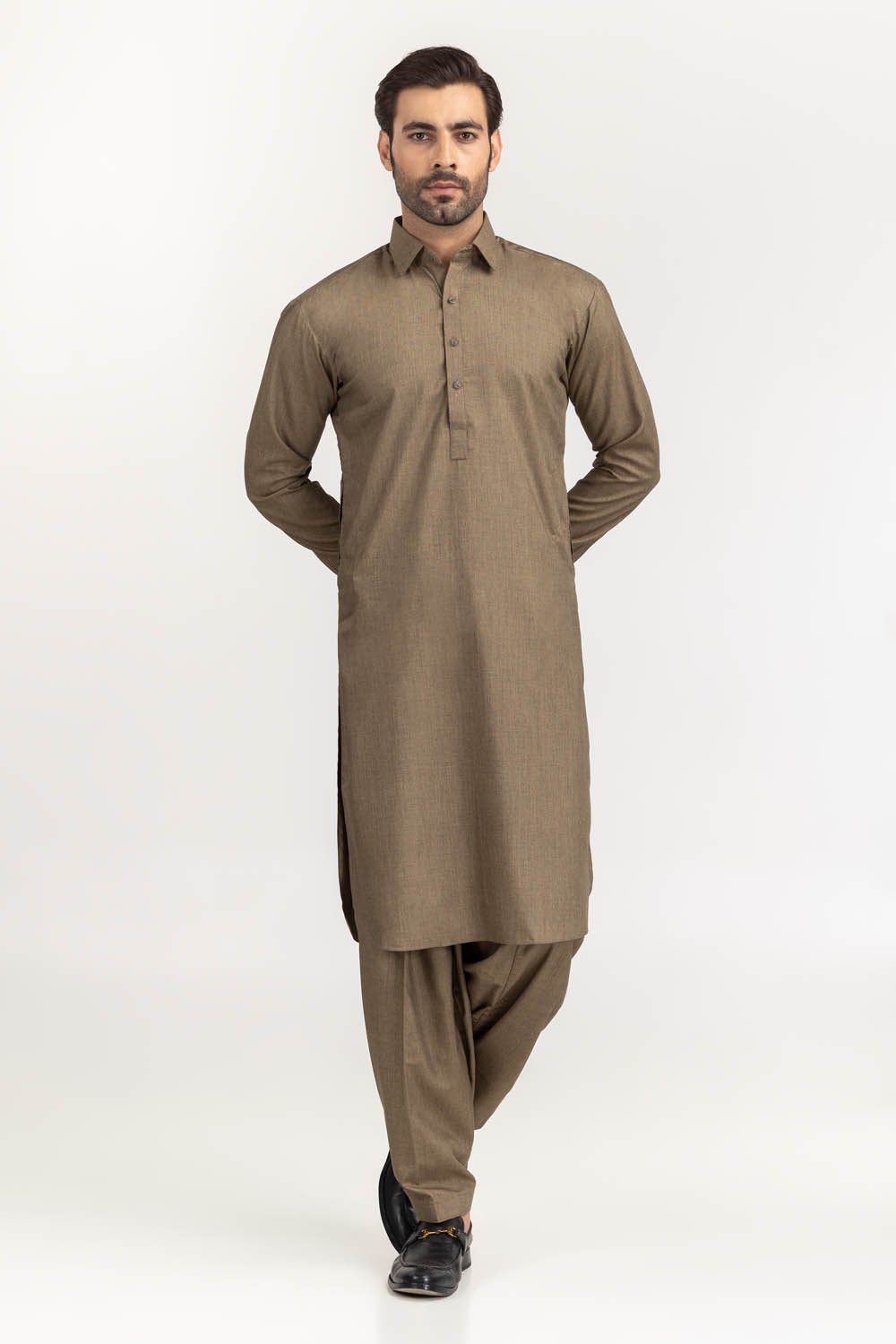 Gul 900 Emperor Unstitched Fabric Blended-Lf
