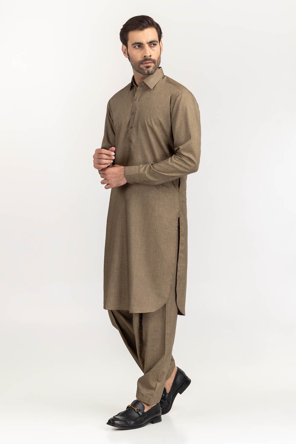 Gul 900 Emperor Unstitched Fabric Blended-Lf