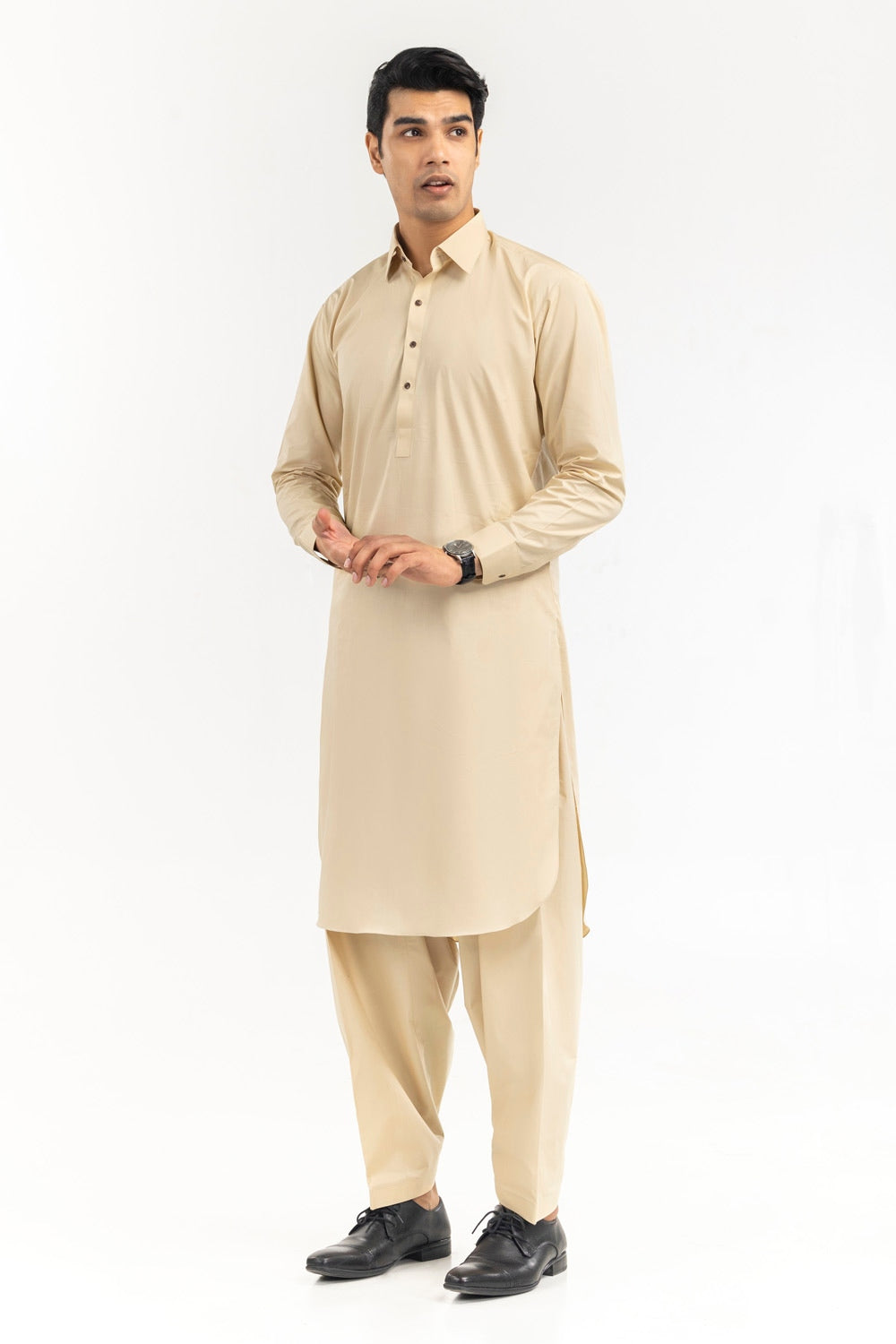 3 Piece Lacquer Printed Lawn Suit with Embroidered Lacquer Printed Denting Dupatta and Printed Trouser