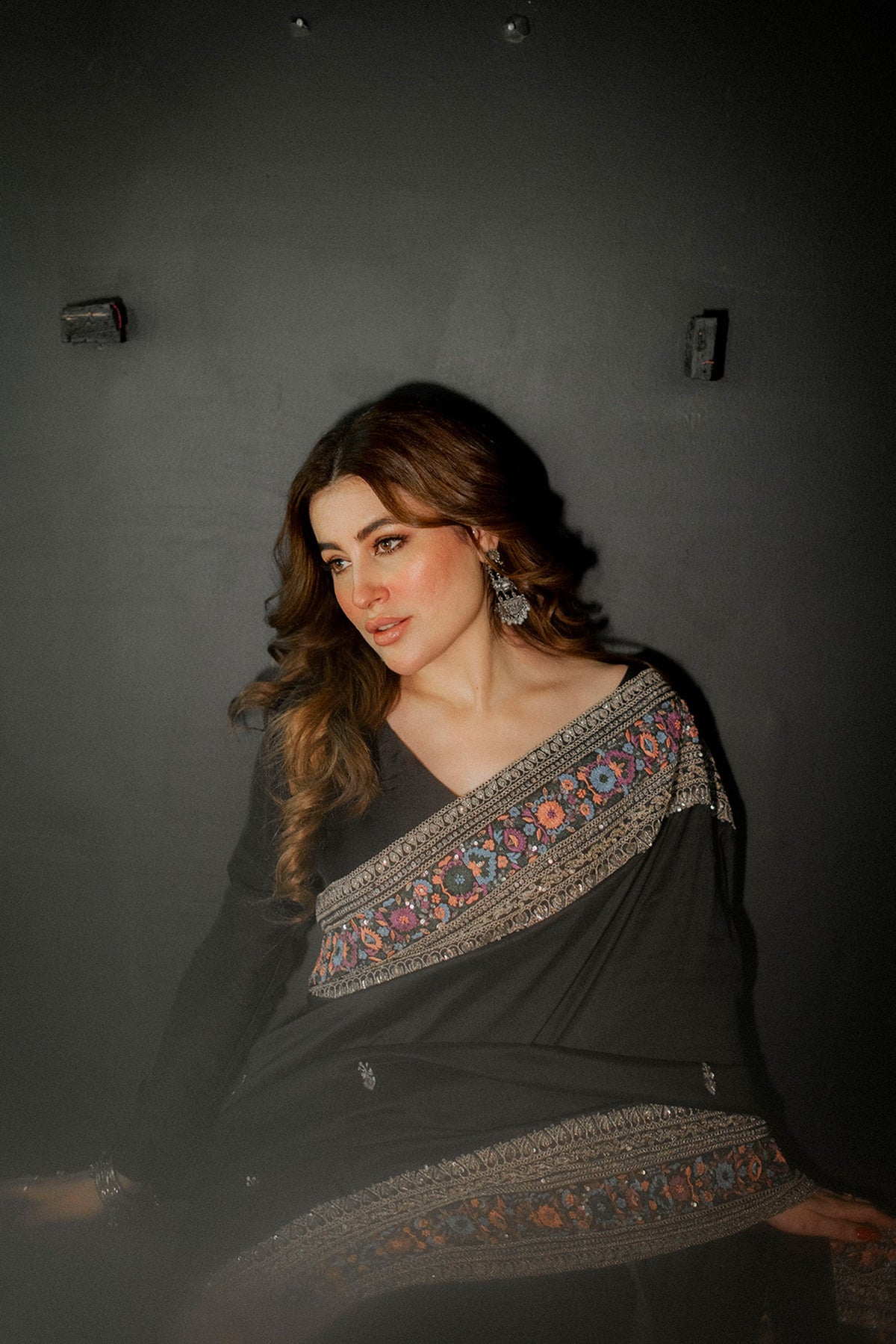 Black Saree
