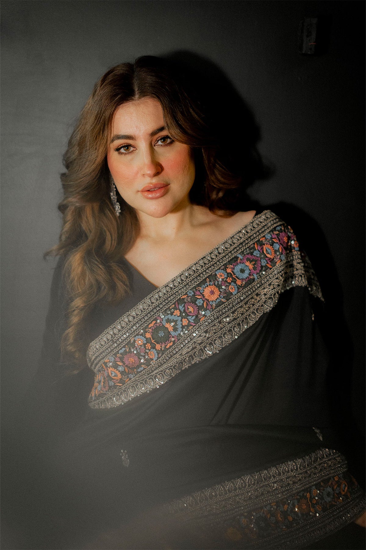 Black Saree