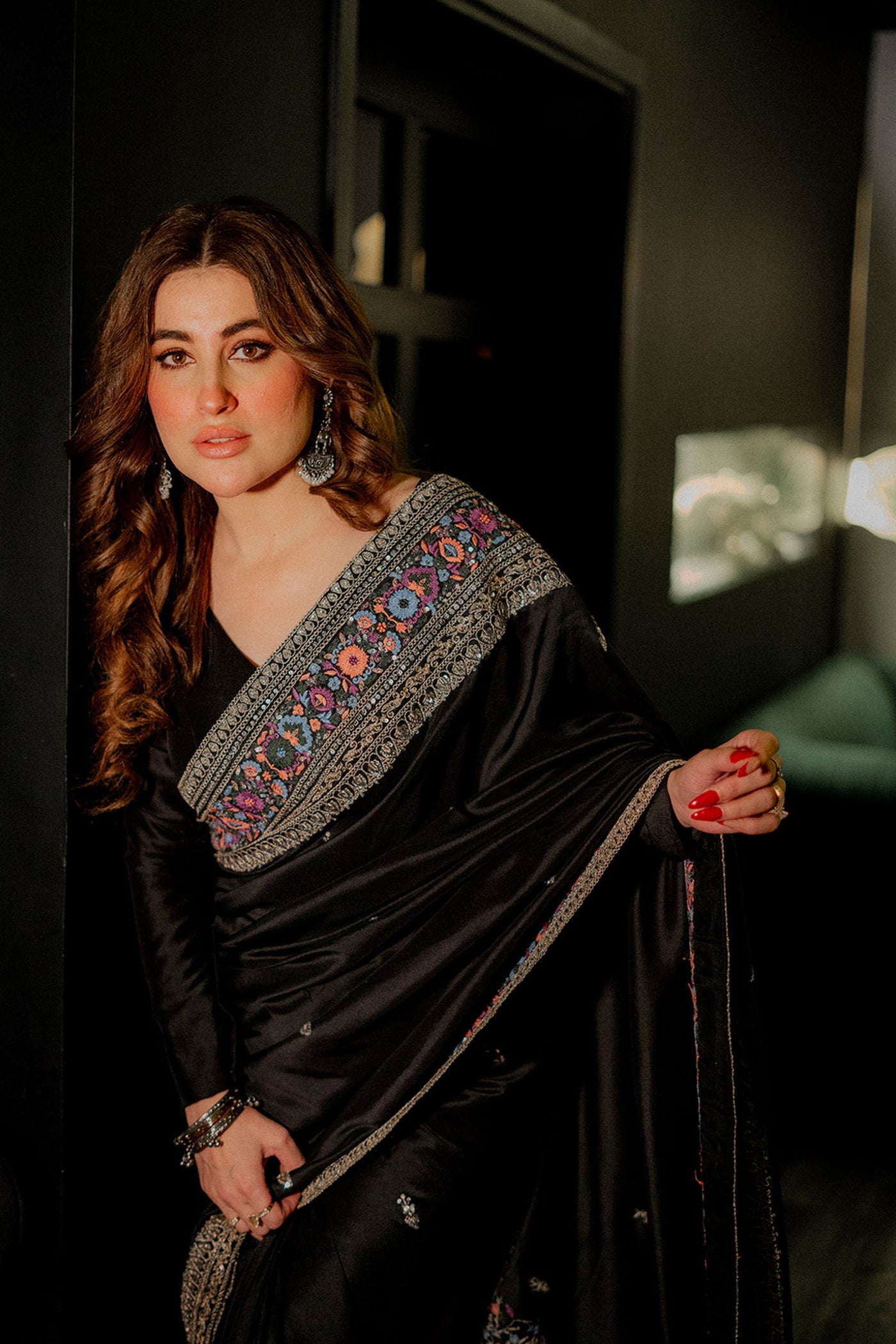 Black Saree