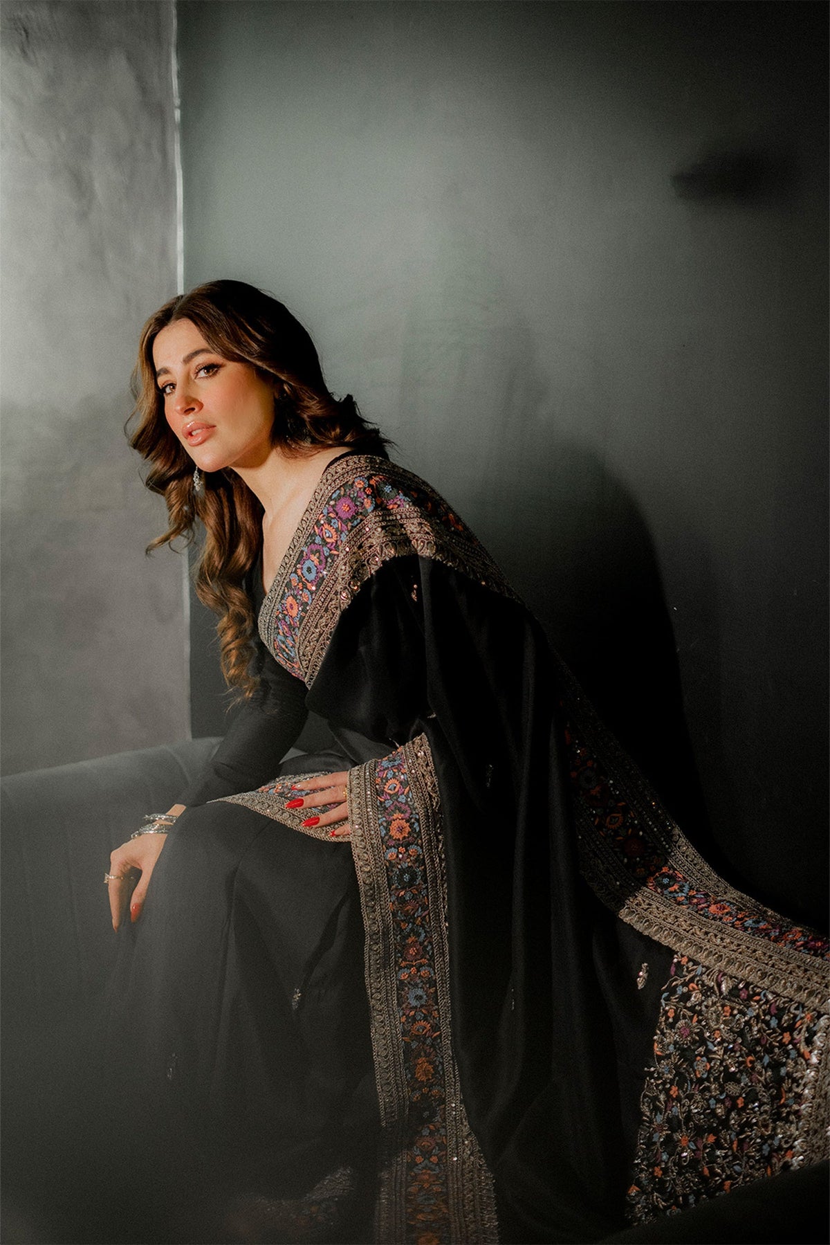 Black Saree
