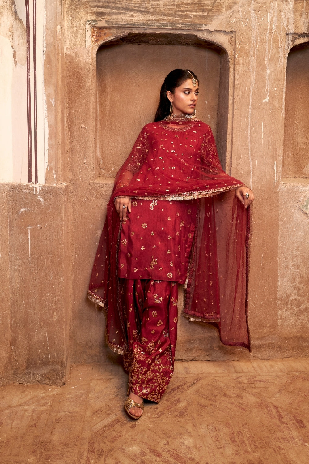 Design 02 - Red - Ranya Festive RTW '25