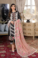 Embroidered Chiffon Saree