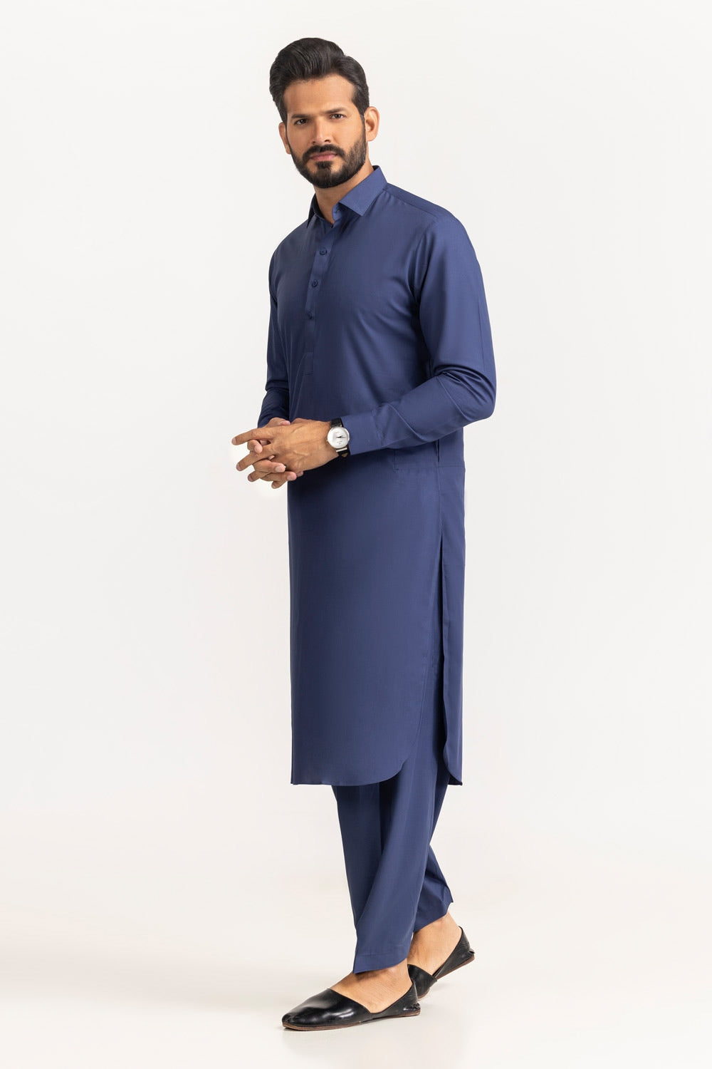 Gul Makhmal Unstitched Fabric Blended-Lf