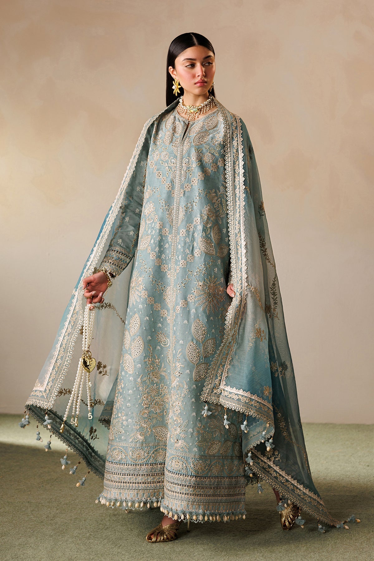 EMBROIDERED LAWN EL26-D01 STITCHED