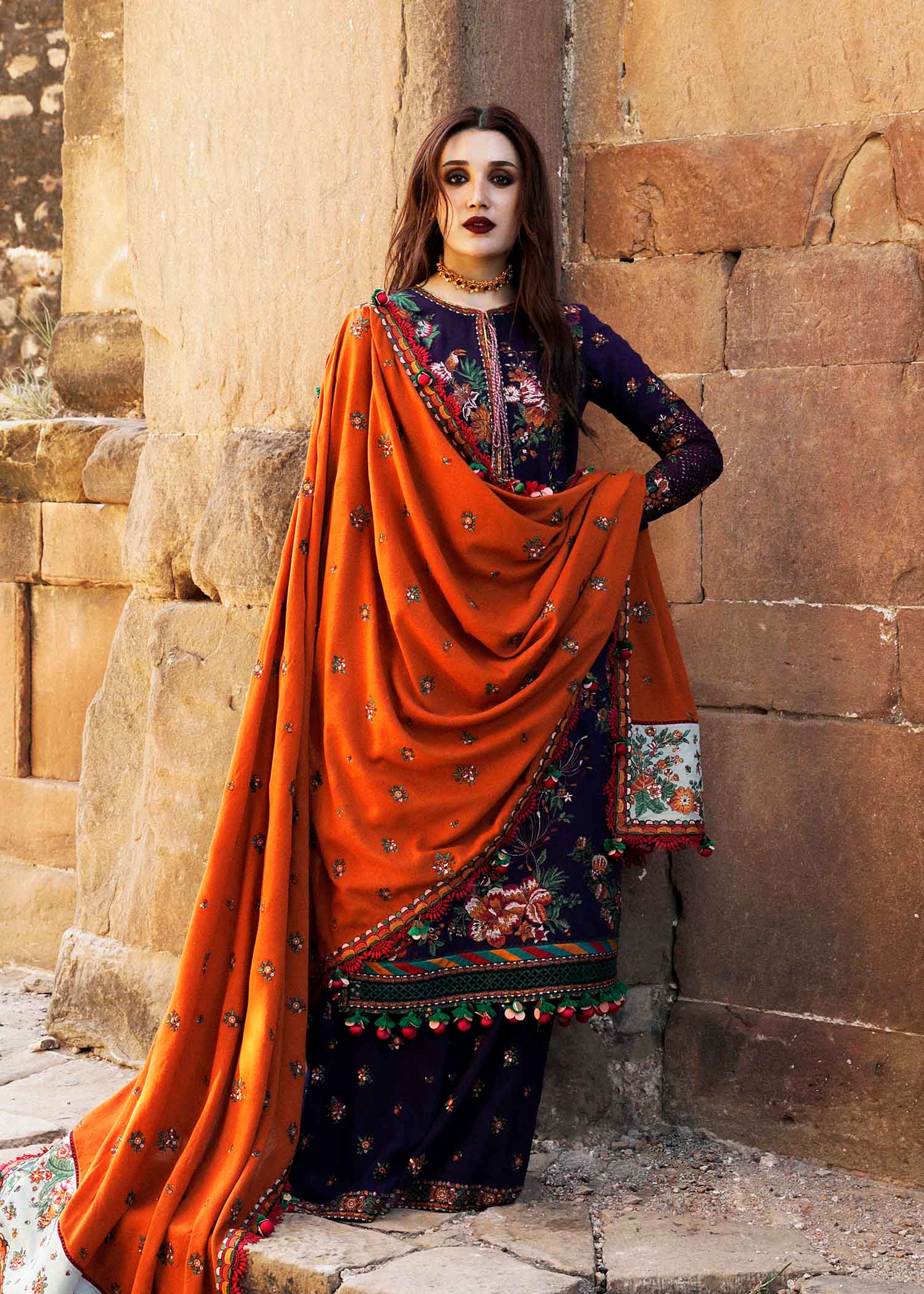 Amethyst - Dupatta - Mix & Match