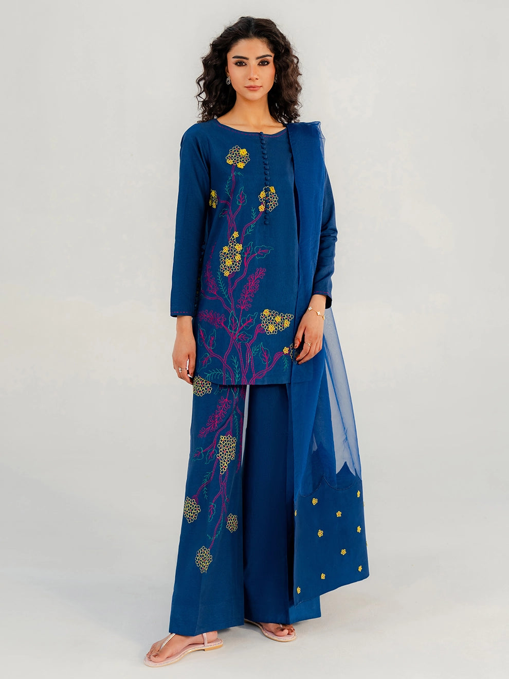 Vaylo Khaddar Co-Ord Set | Maroon Winter Outfit for Women | Kiara By Hana