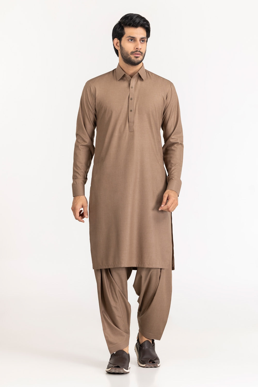 Gul Makhmal Unstitched Fabric Blended-Lf