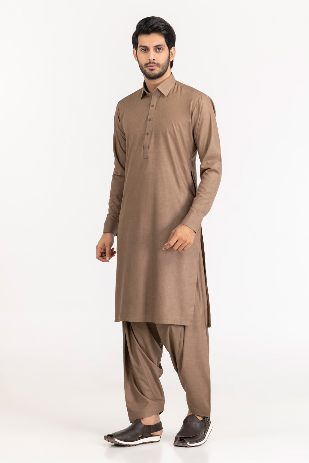 Gul Makhmal Unstitched Fabric Blended-Lf