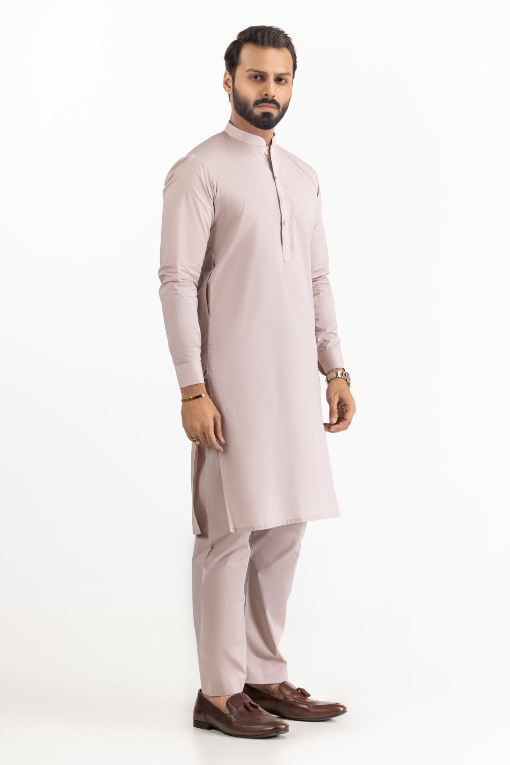 Gul Capri Latha Unstitched Fabric Cotton-Lf
