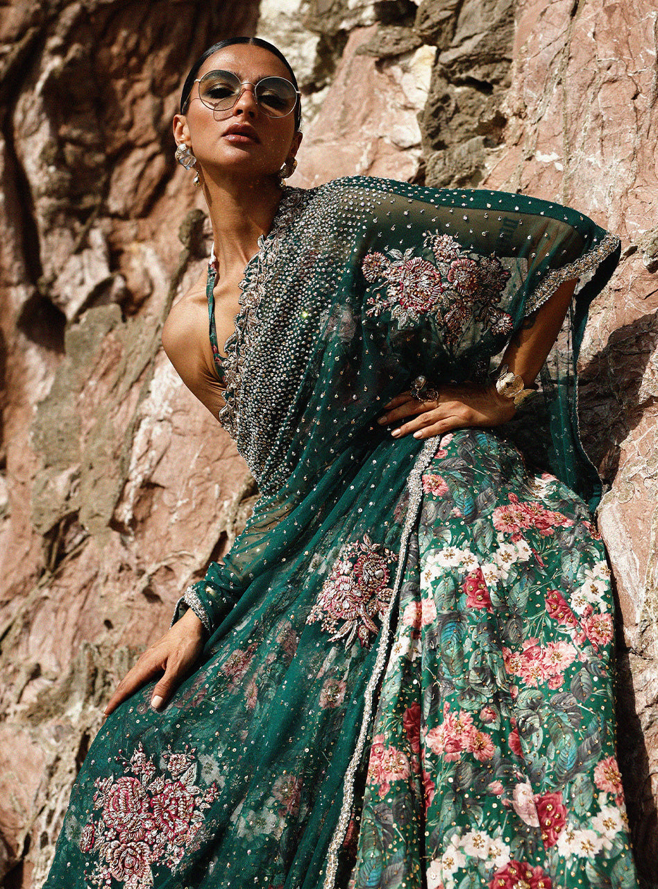 Secret Garden Lehenga