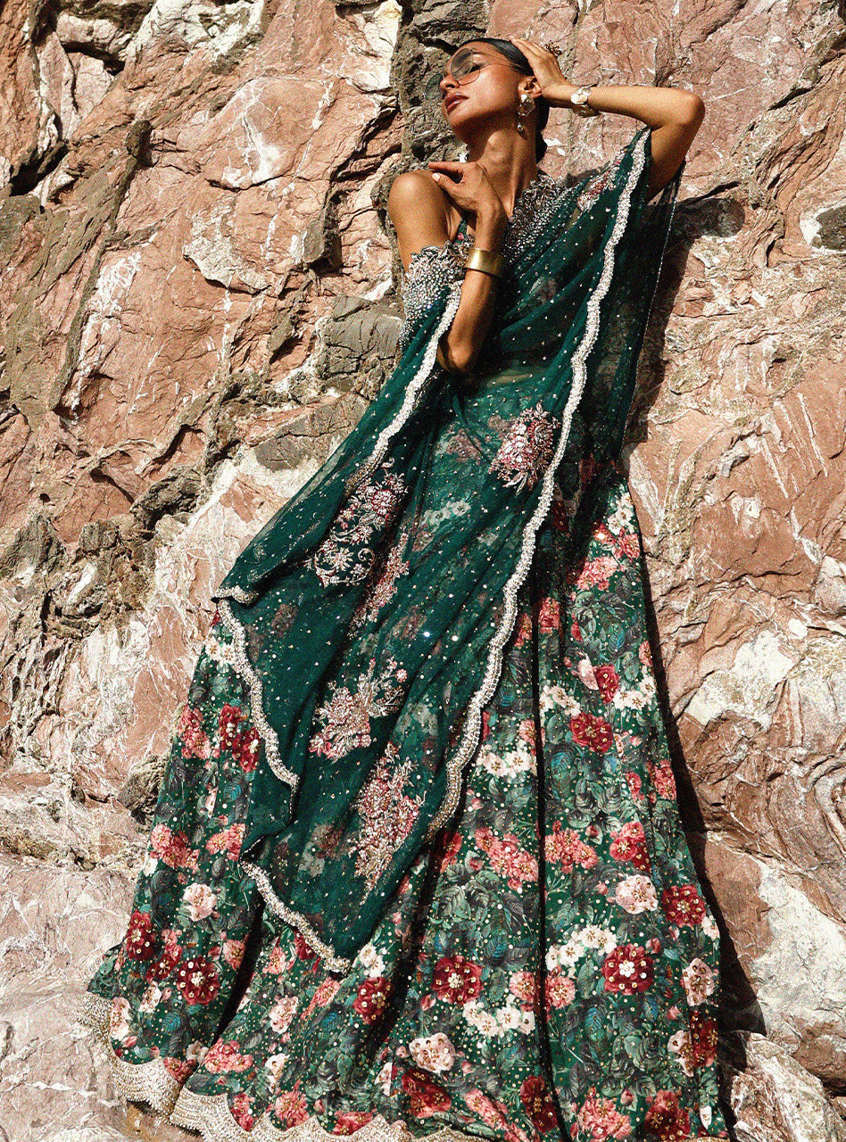 Secret Garden Lehenga