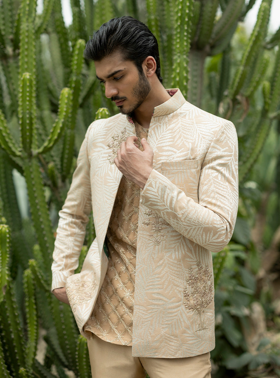 Luminous Gold Prince Suit