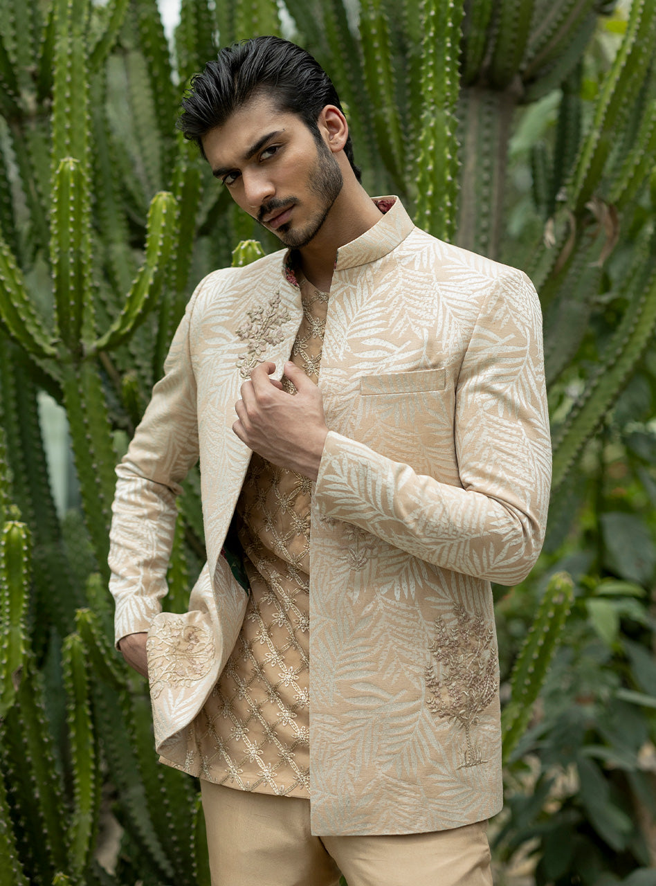 Luminous Gold Prince Suit