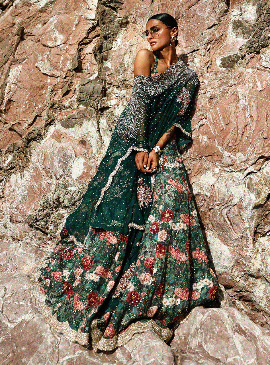 Secret Garden Lehenga