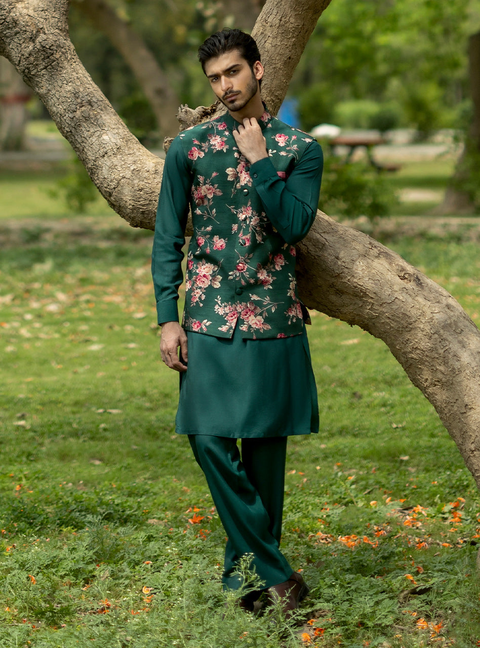 Emerald Rose Waistcoat