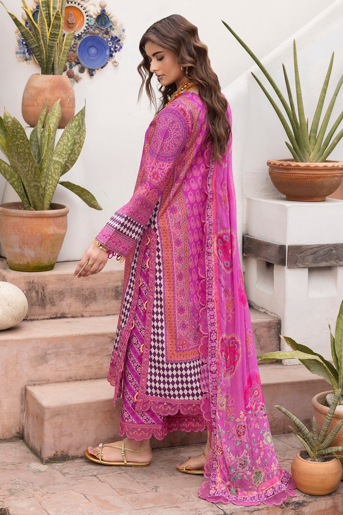 3-PC Unstitched Lawn Collection CAD6-09