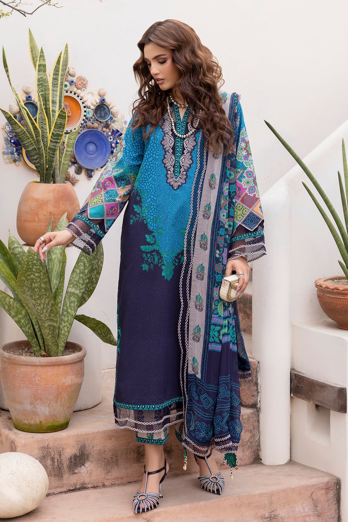3-PC Unstitched Lawn Collection CAD6-03