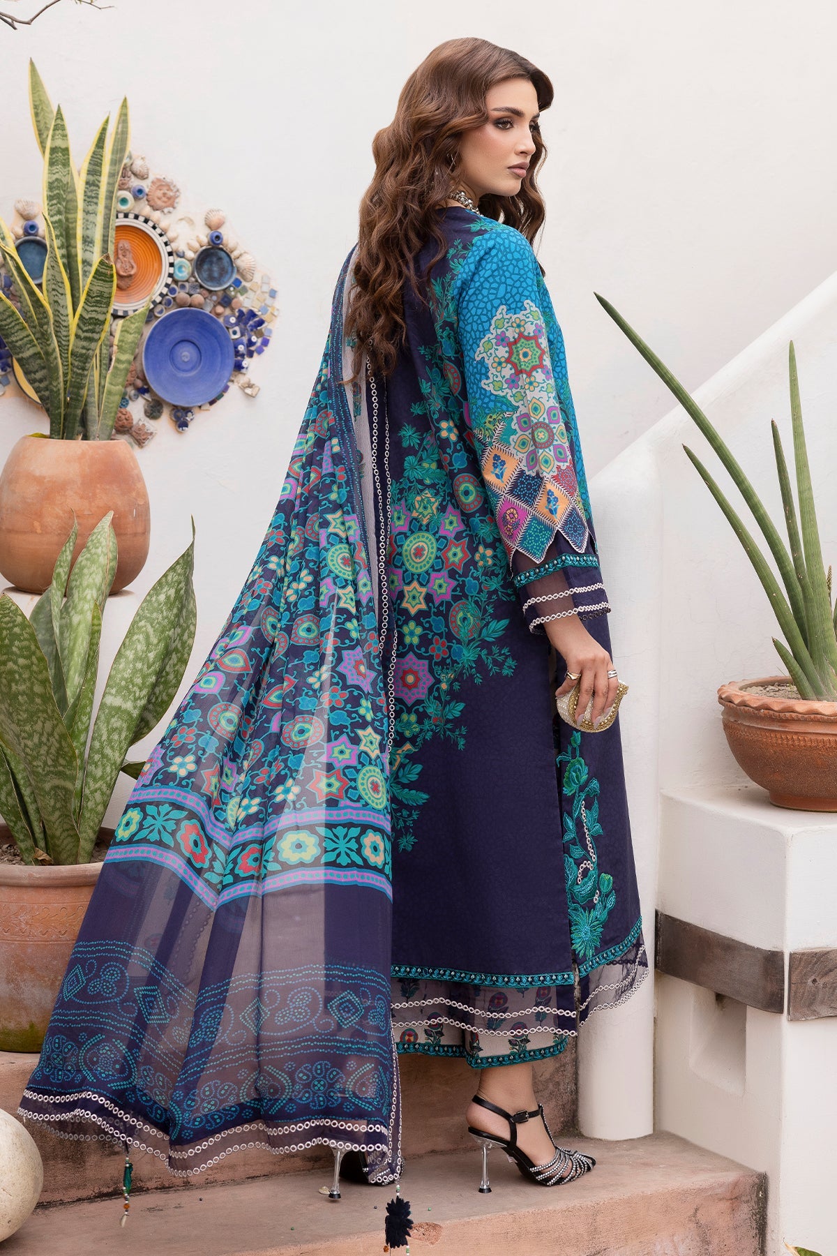 3-PC Unstitched Lawn Collection CAD6-03